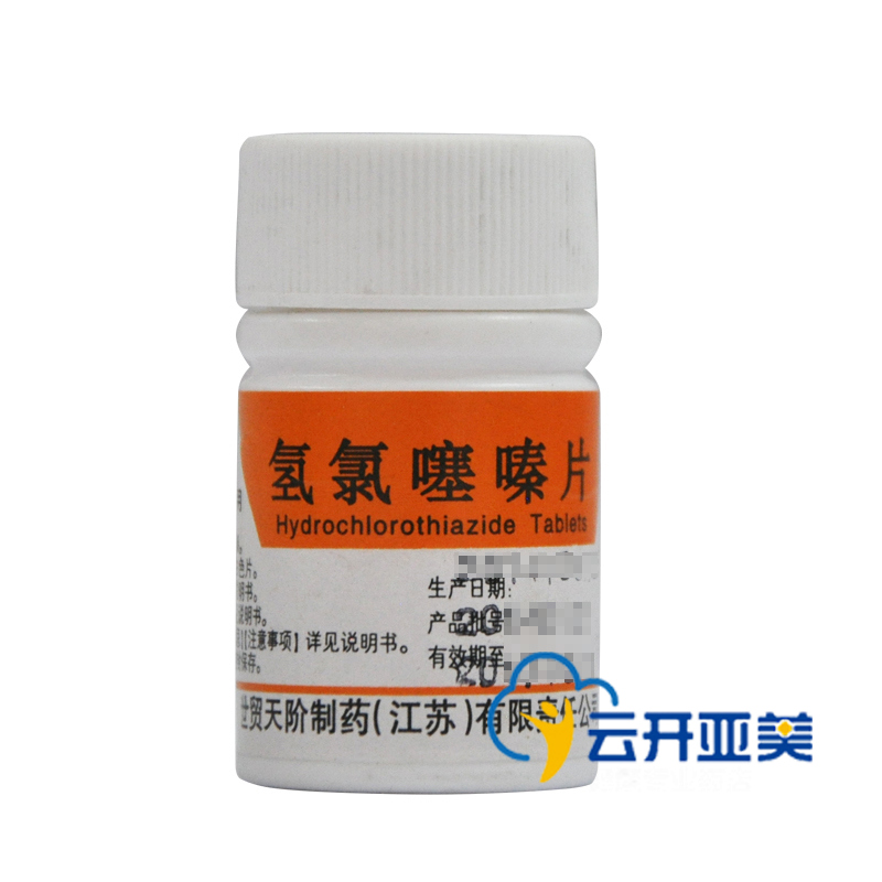 世贸天阶 氢氯噻嗪片 25mg*100片/瓶