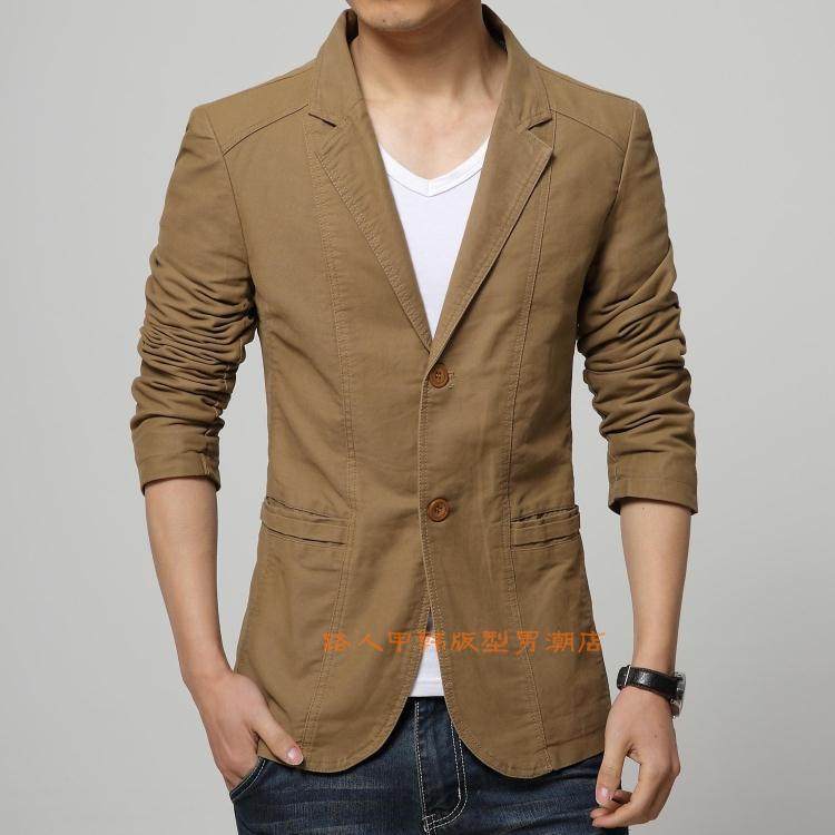 2023 new Han edition of the new men's small suit spring and autumn casual suit male coat of the young suit of the Single West tide
