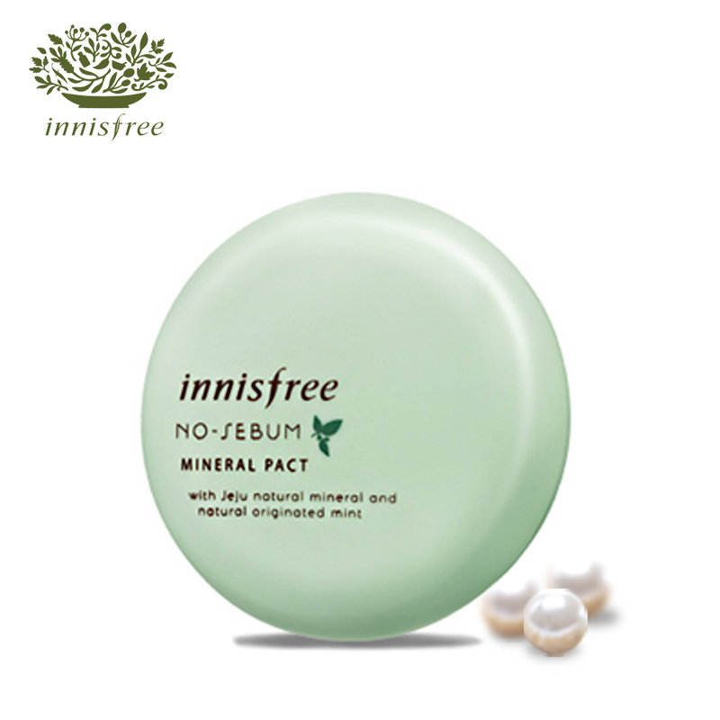 innisfree/悦诗风吟控油矿物质粉饼8.5g散粉蜜粉定妆韩国专柜正品