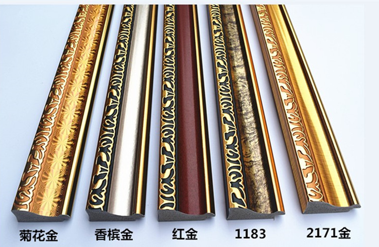 Cross stitch border ps foam line 5201 frame strip Yongliang photo frame accessories 5 yuan a meter