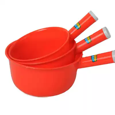 Thickened plastic large water scoop large water spoon water scoop resistant to fall kitchen toilet watering factory household environmentally tasteless