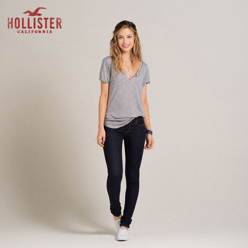 Hollister Ryan Super Skinny 牛仔裤 女 52915
