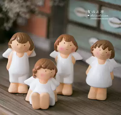 Special clearance American country home decoration decoration Cute craft gift decoration Little girl decoration Fat angel