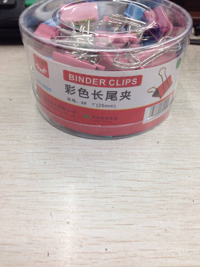 4# Color long tail clamp box 48