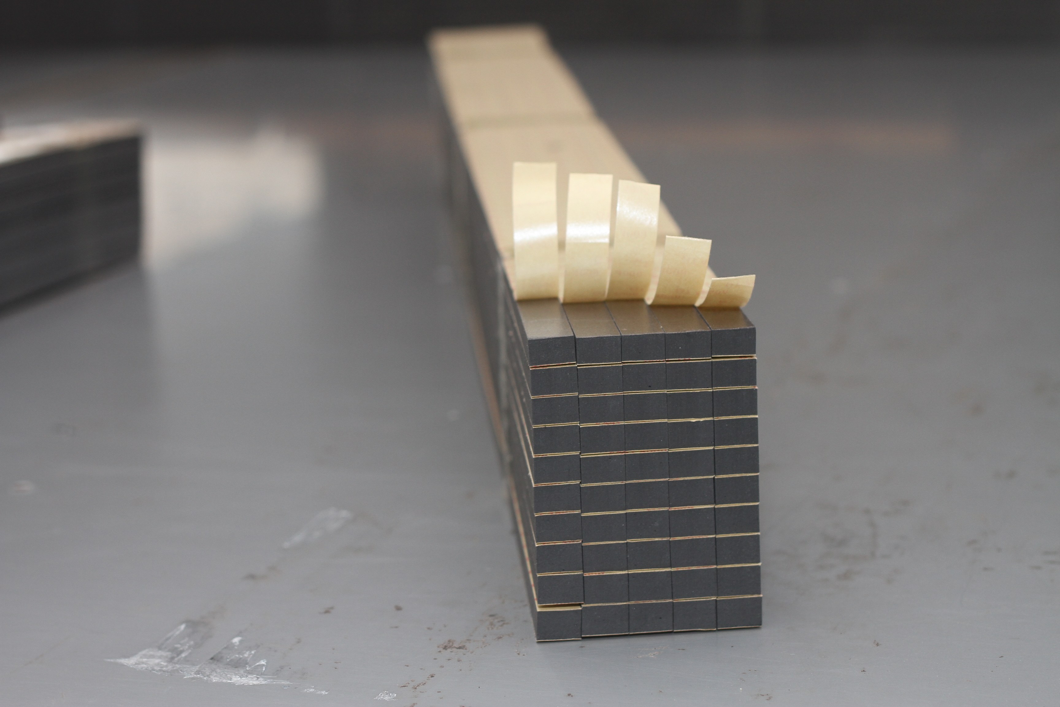 Factory direct sales curtain wall plastic aluminum doors and windows glass fixed adhesive double-sided adhesive strip foam strip caulking seal black and white