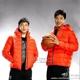 Li Ning mới mùa đông ấm áp tài trợ CBA giải đấu phiên bản cầu thủ bóng rổ nam thể thao ngắn xuống áo khoác kích thước lớn