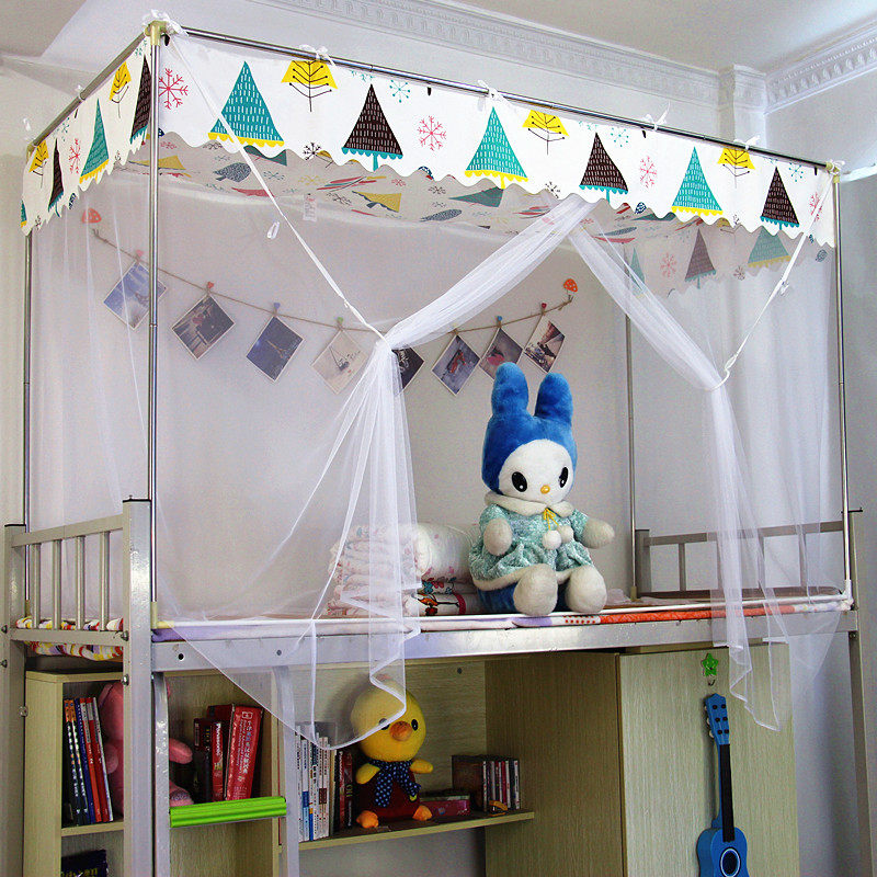 Loya Xuan Dust-proof Mosquito-proof Student Bed and Down Dormitory Bed Mask Bed in Summer