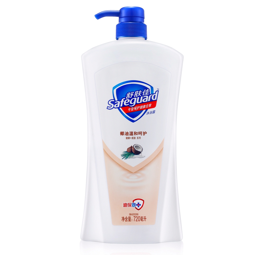 舒肤佳沐浴露/乳 椰油温和呵护沐浴露400ml/720ml/1L