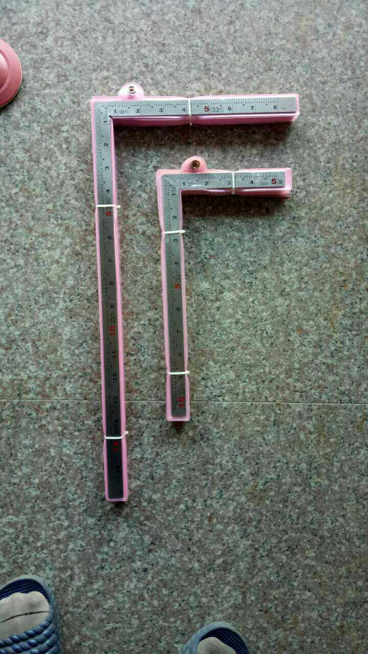 Qu ruler inflexic day inch 5 * 10 8 * 16 10 * 20 stone tombstone machined stainless steel angle ruler 30 50 60cm