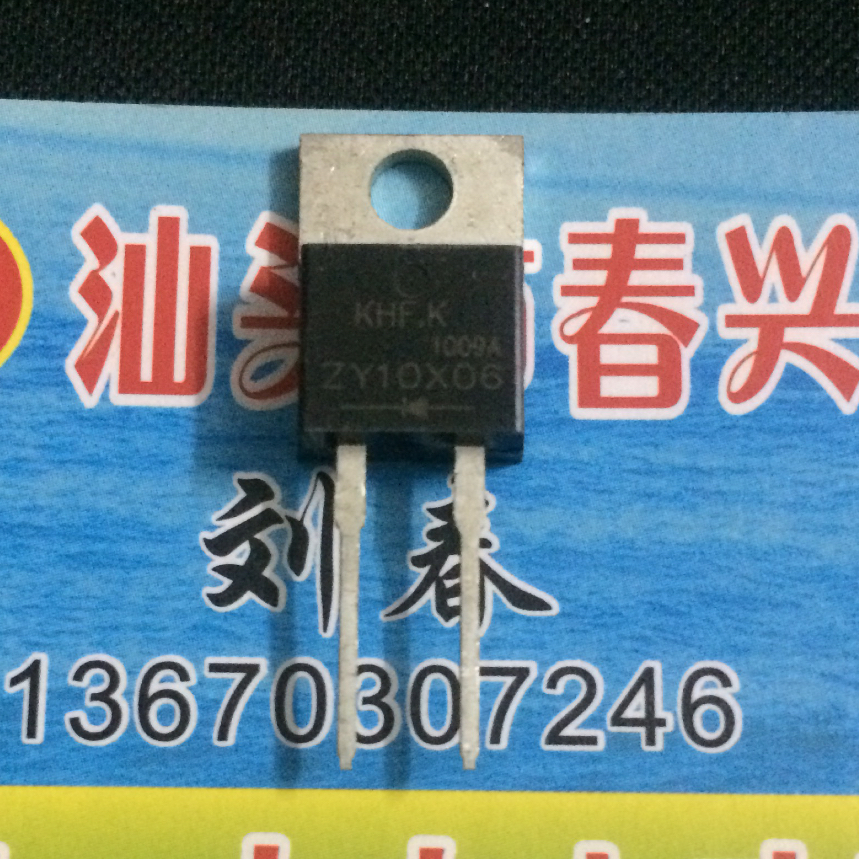 ZY10X06 Quality assurance large chip fast recovery diode TO-220 direct shot