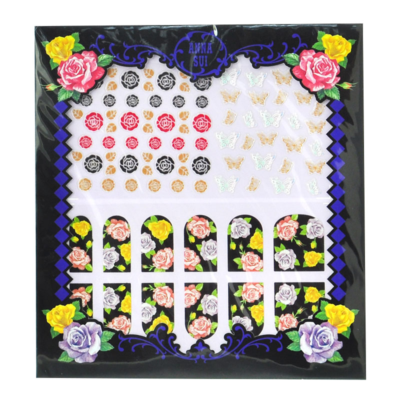 Anna sui/安娜苏柔美美甲贴纸防水指甲贴  01