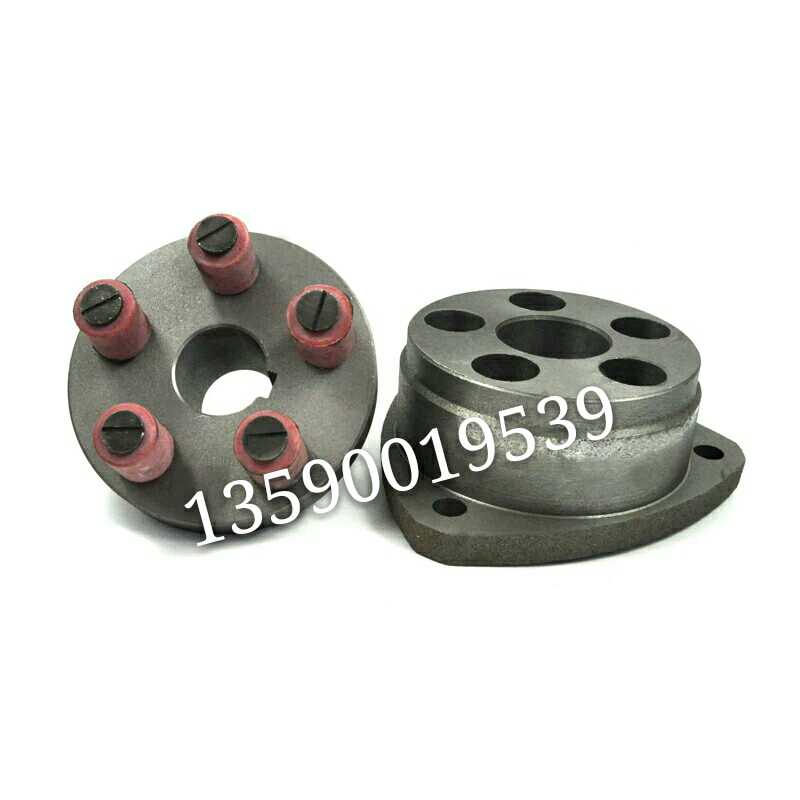 STC single-cylinder diesel generator accessories pulley change coupling connection plate assembly rubber sleeve butt plate cast iron
