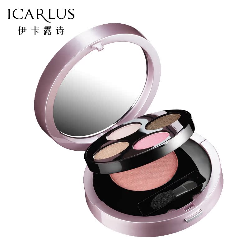 icarlus/伊卡露诗炫彩靓妆盒4色眼影+胭脂淡妆打底修容YyaPNR