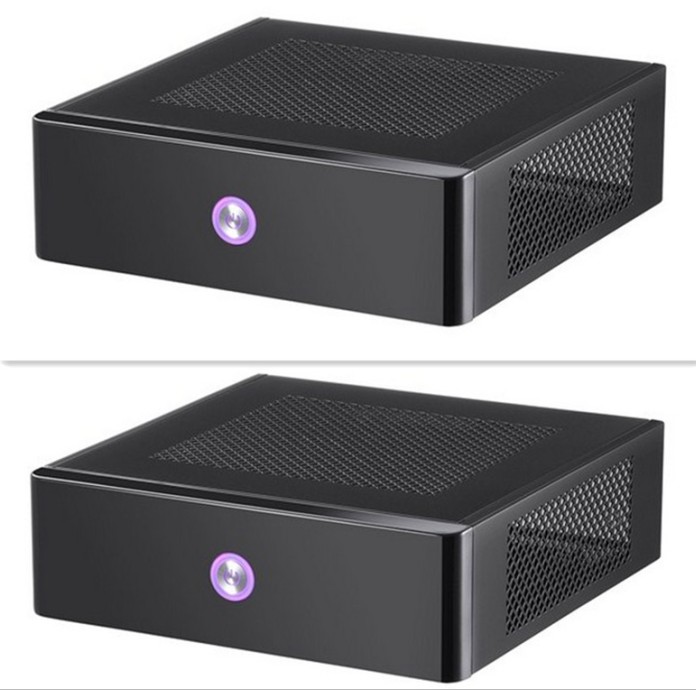 Factory Direct Sales Mini Computer Apple Style Standers HTPC Beauty version Mini-ITX artificial control small host shell