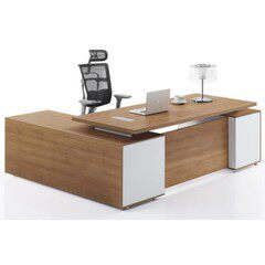 Office Furniture Fashion Executive Desk Boss Desk Manager Desk Simple Supervisor Desk Modern Board Table and Chair Combination