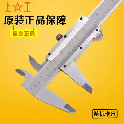 Upper work vernier caliper stainless steel vernier caliper high precision mini oil standard caliper 0-150mm0-200mm