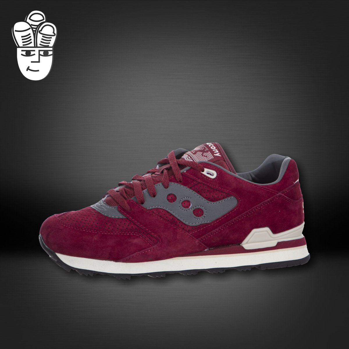 Saucony Courageous 索康尼男鞋 复古跑步鞋 运动休闲鞋 时尚翻毛