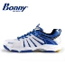 Bonny wave chính hãng thoáng khí hấp thụ sốc giày cầu lông giày thể thao nam giày nữ siêu nhẹ giày cầu lông chịu lực 107B giày sneaker nữ chính hãng Giày cầu lông