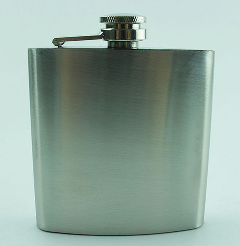 Scenic outdoor stainless steel frosted wine maker portable 6 oz wine with small wine pot hip flak
