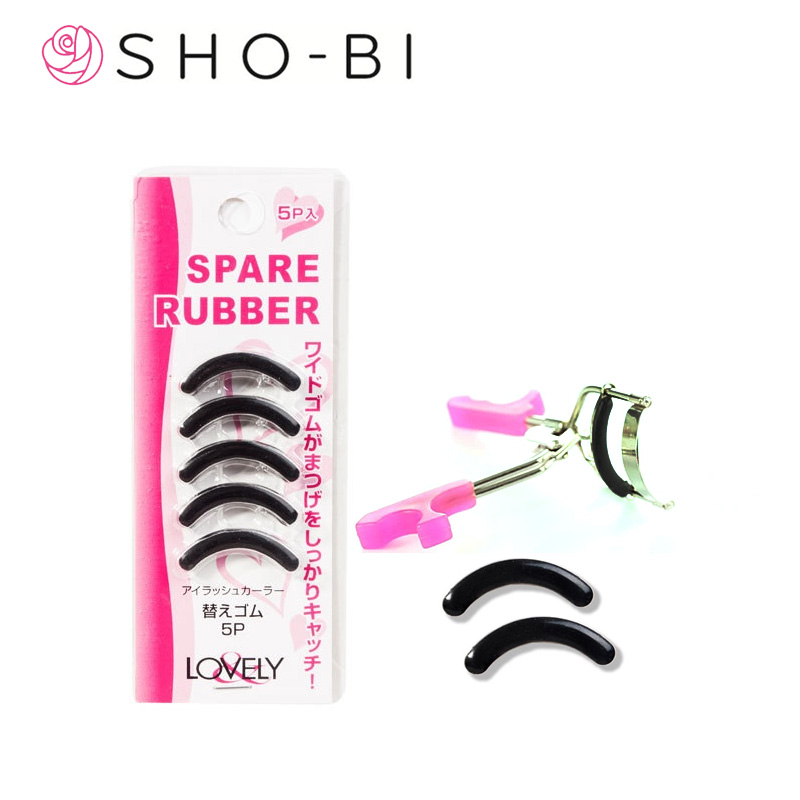 SHO-BI妆美堂 日本原装进口LOVELY睫毛夹专用替换胶垫（5个装）