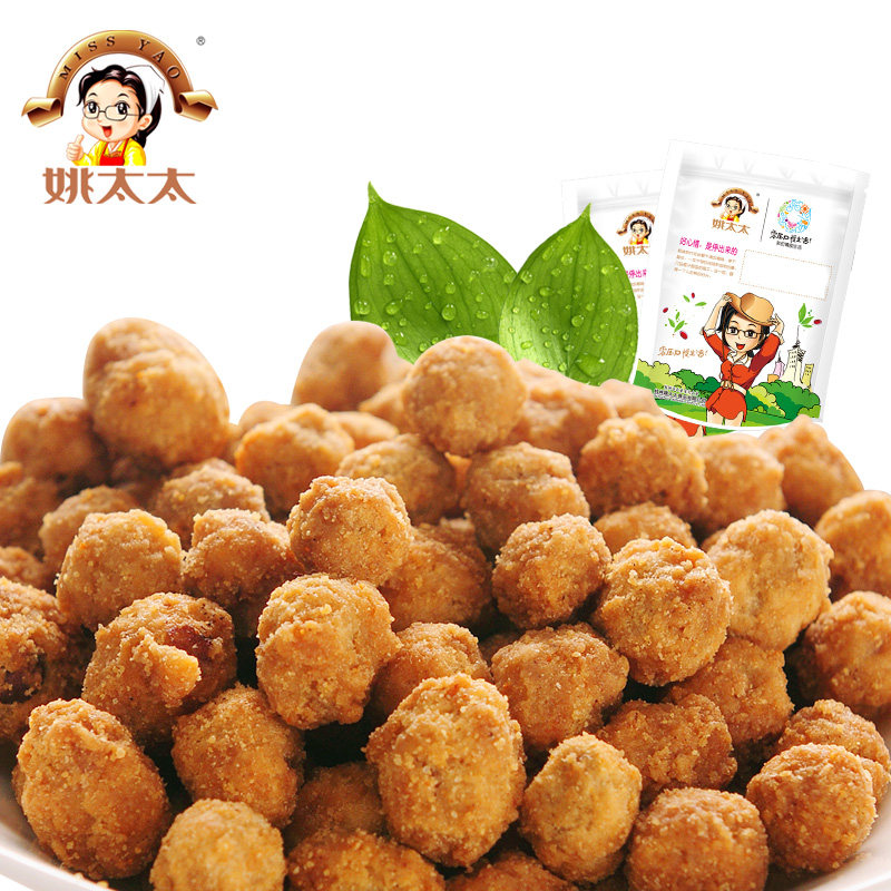 【天猫超市】姚太太 多味花生108g/袋 花生豆 花生酥 花生米