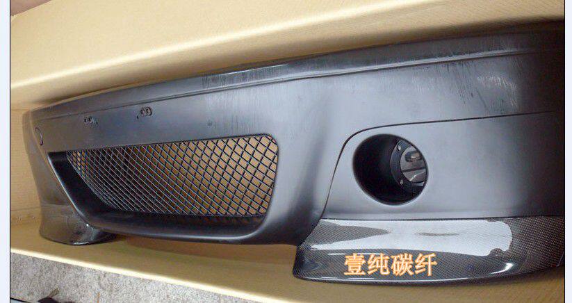 Apply BMWE46 m3 CSL Former chin retrofit CSL Bar Special Retrofit Carbon Fiber Pack Feet Two Doors Four Doors