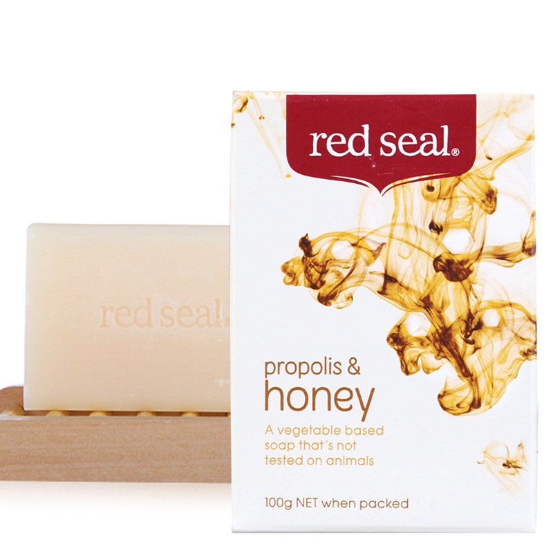 Red Seal红印天然蜂胶手工皂洁面皂 新西兰 活动换购品 请勿单拍