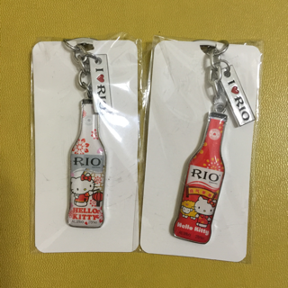 rio hello kitty sheep year limited key button 1 pair