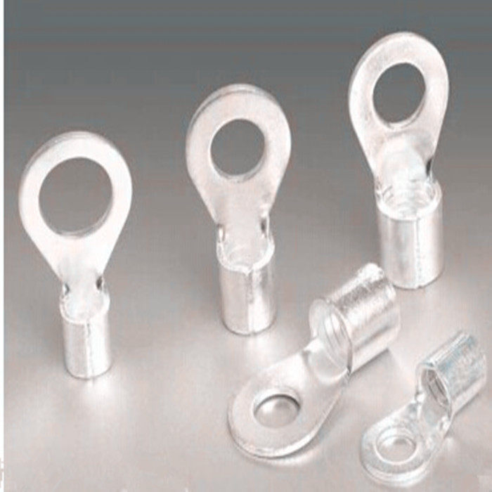 OT cold-pressed terminal RNB round bare end OT4-4 copper terminal wire ear