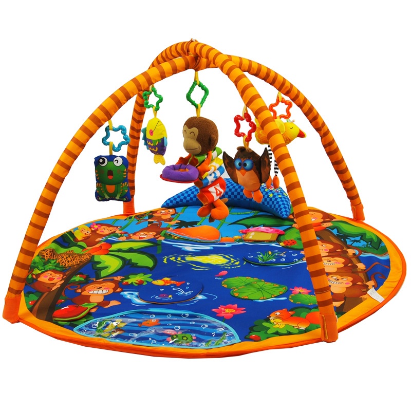 当当网百货 拉拉布书布玩游戏垫猴子捞月/欢乐海洋/我爱野生动物