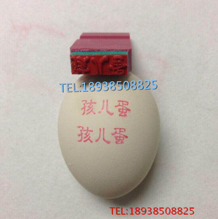 Egg seal soft rubber uneven surface for stamping writing clear and non-slip Ai stick cylindrical paper tube stamp