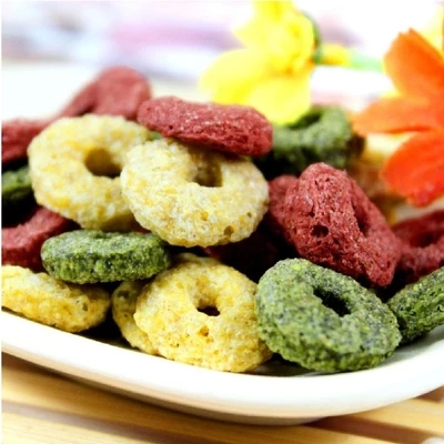 Assorted grain molar grass ring 100g 500g Rabbit Chinchilla Dutch Pig Super favorite snack