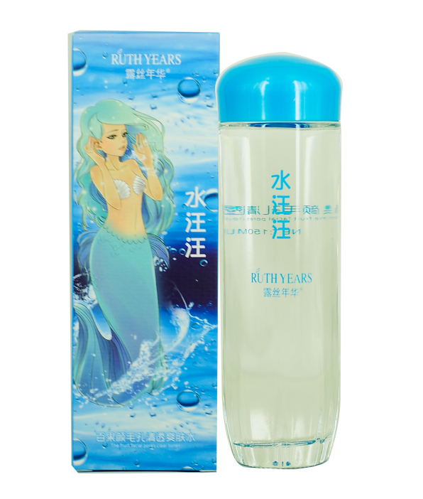露丝年华水汪汪百果颜毛孔清透爽肤水150ml收毛孔清爽润肤化妆水