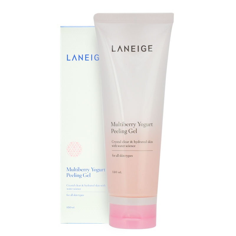 Laneige/兰芝缤纷浆果酸奶磨砂啫喱120ml 深层洁面去角质提亮肤色