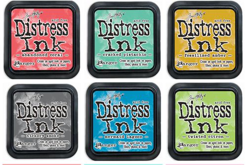 Special Ranger Tim Holtz Distress Old Color Stamp Printing 63 Color Optional C Group