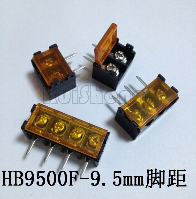 HB9500 with protective cover feet flat out instead of curved feet black fence terminal block