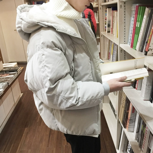 Зимний пуховик, мужская удерживающая тепло трендовая брендовая куртка для школьников и студентов, в корейском стиле