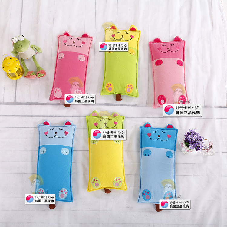 Murphy imports pure cotton cartoon plasters pillow pillow - bearded cat multicolor optional two dimensions