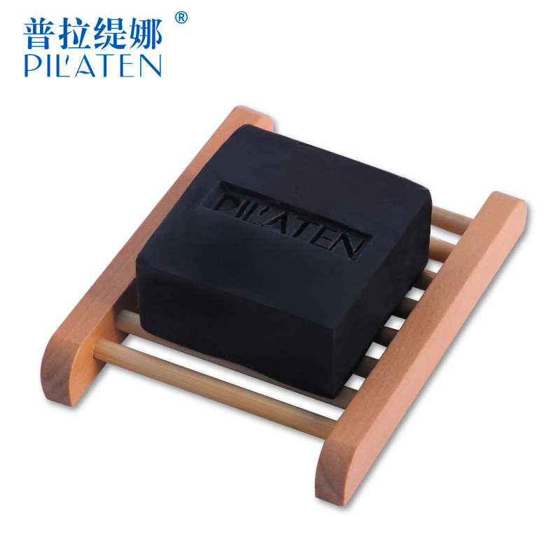 普拉缇娜竹炭手工皂 去黑头控油洁面皂洗脸精油皂天然手工皂女男
