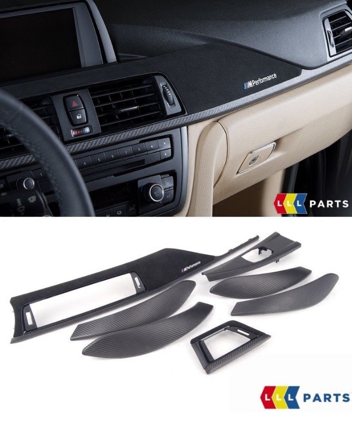 BMWBMW Original Plant Carbon Fiber Interior New 3 Series F30F35MPerformance Carbon Fiber Interior 7 pieces