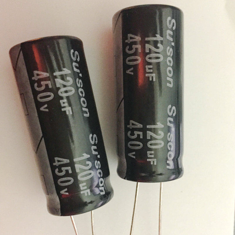 Crown-Kun SUSCON electrolytic capacitor 450V 120UF HF 105 degrees 18mm * 42mm