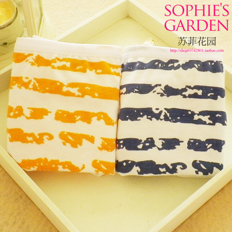 Cotton element counter women's underwear women's 100% cotton low waist triangle cotton large size LM547