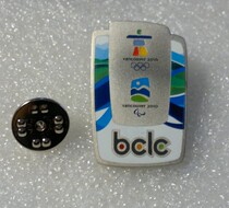 2010 Vancouver Winter Olympics Badge Media BCLC Badge