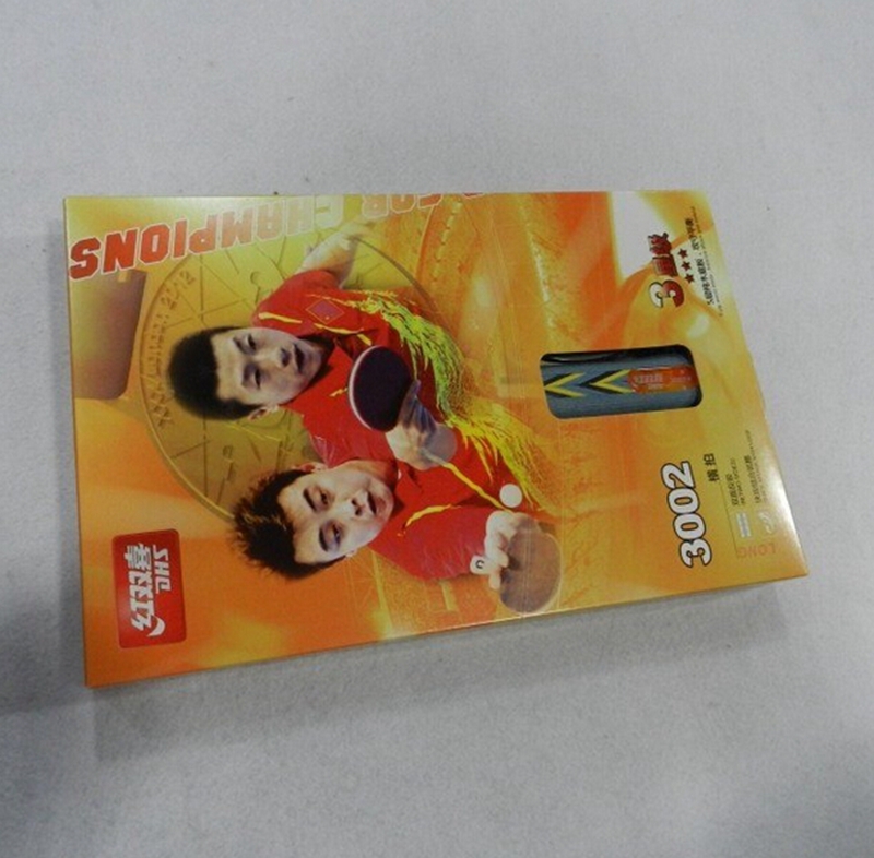  Table tennis racket red biking 3 stars 3 stars 3002 3006 finished film