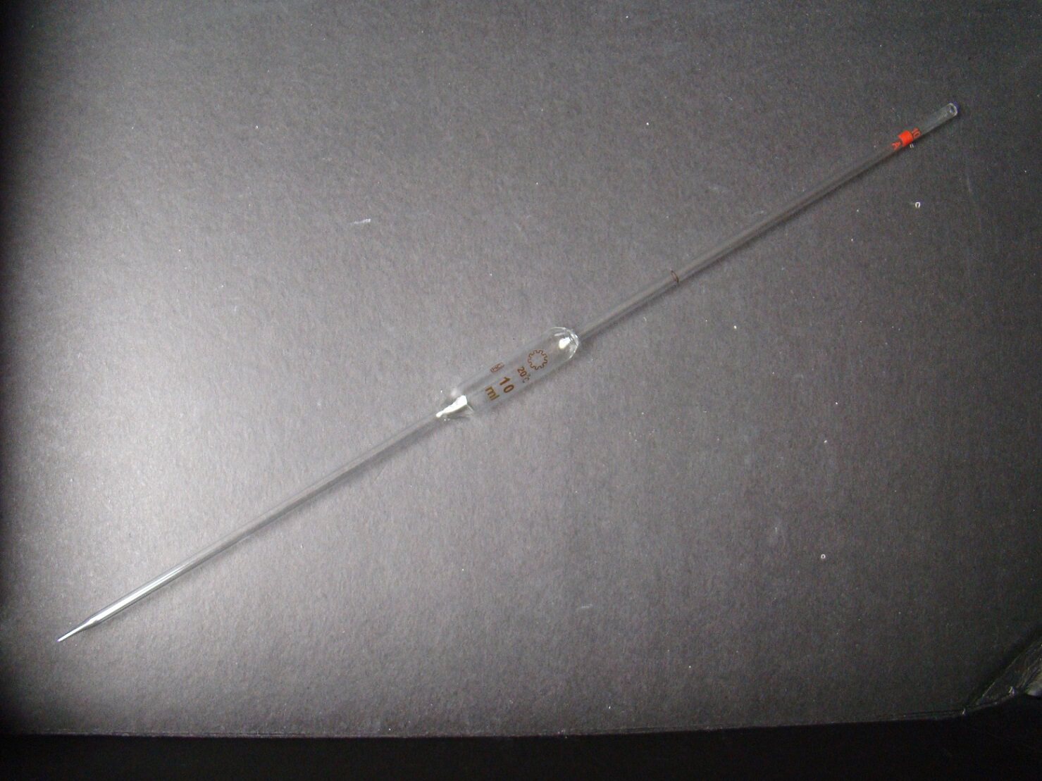 玻璃大肚吸管 单标吸管 大肚移液管10ml 单标记移液管