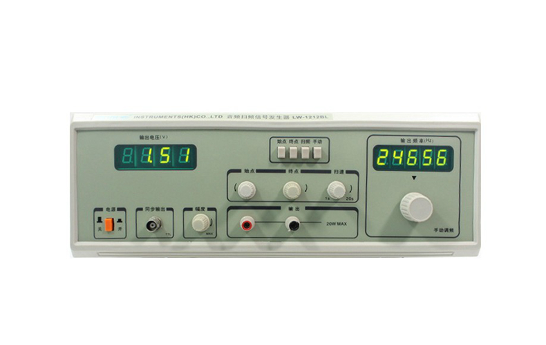 Longwei LW-1212BL audio signal sweeper Audio sweep signal generator 20W