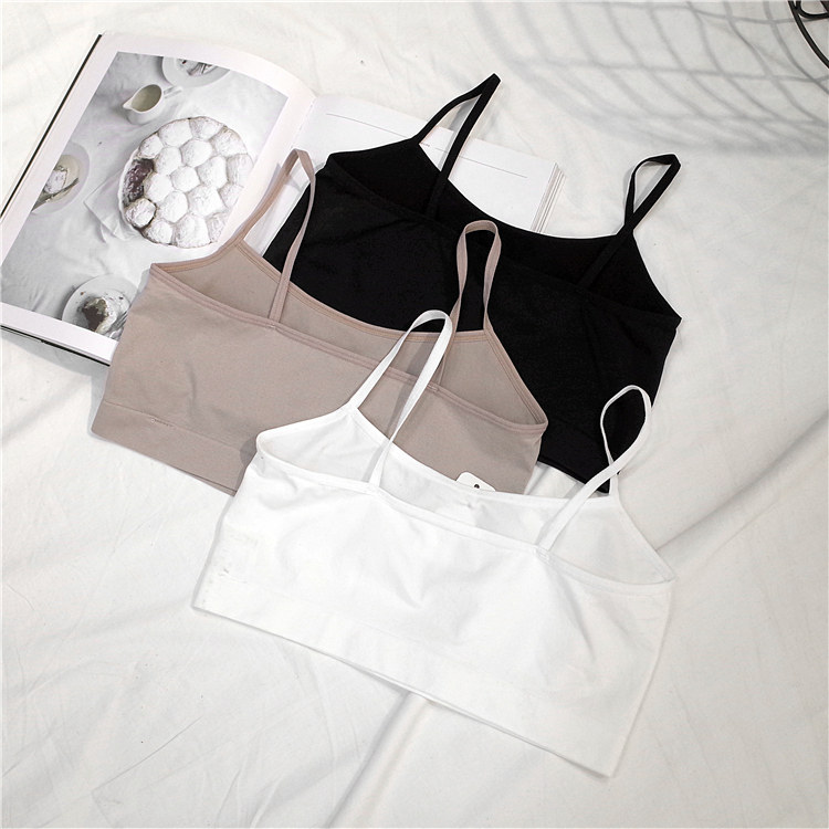特价 韩版短款塑身吊带抹胸小背心内搭运动女抹胸打底裹胸文胸内