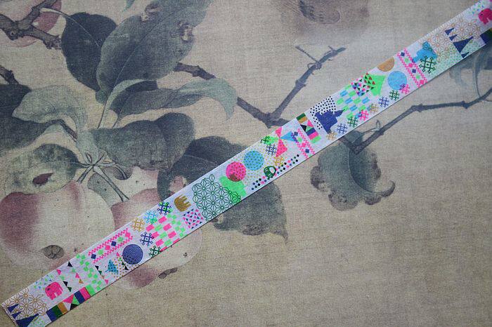 Circular packaging mt Washi tape Thailand Exhibition New Year Project Totem geometric circular packaging