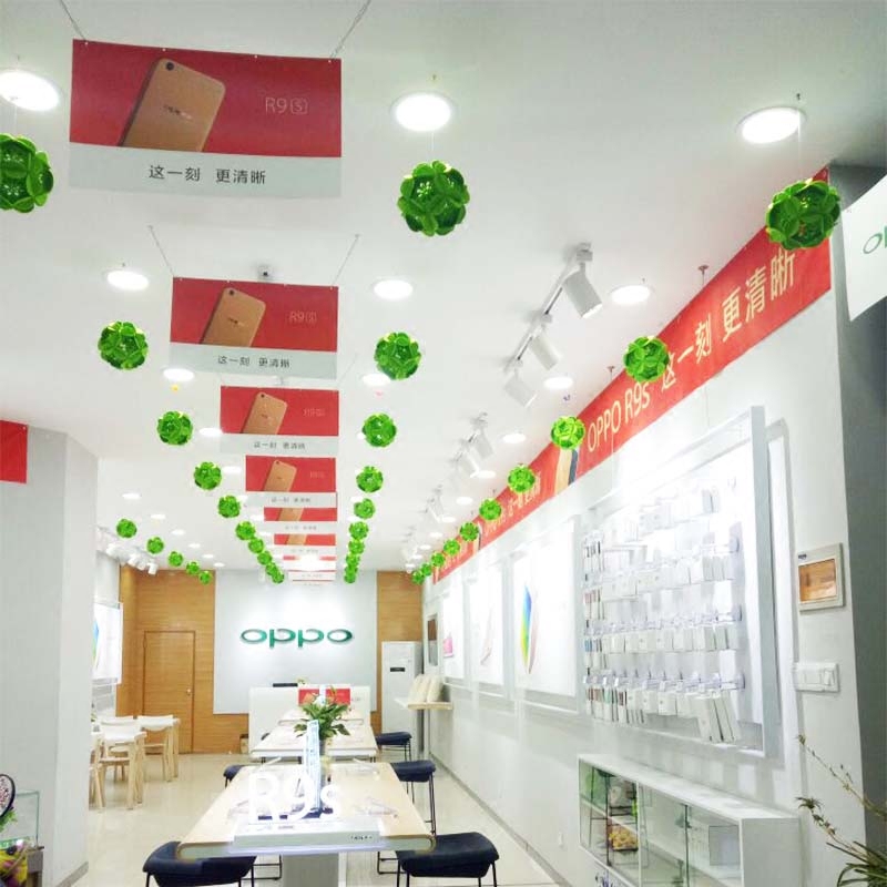 Shopping Mall Shop Opening Celebration Decoration Aerial Suspended
