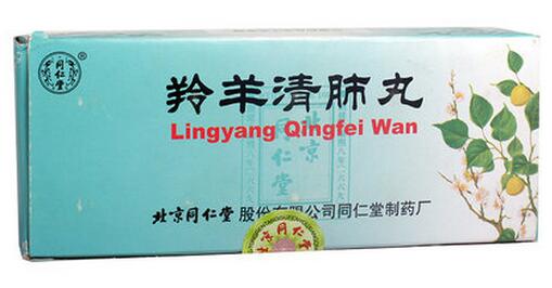 同仁堂 羚羊清肺丸 6g*10丸/盒